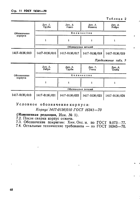 ГОСТ 16341-70