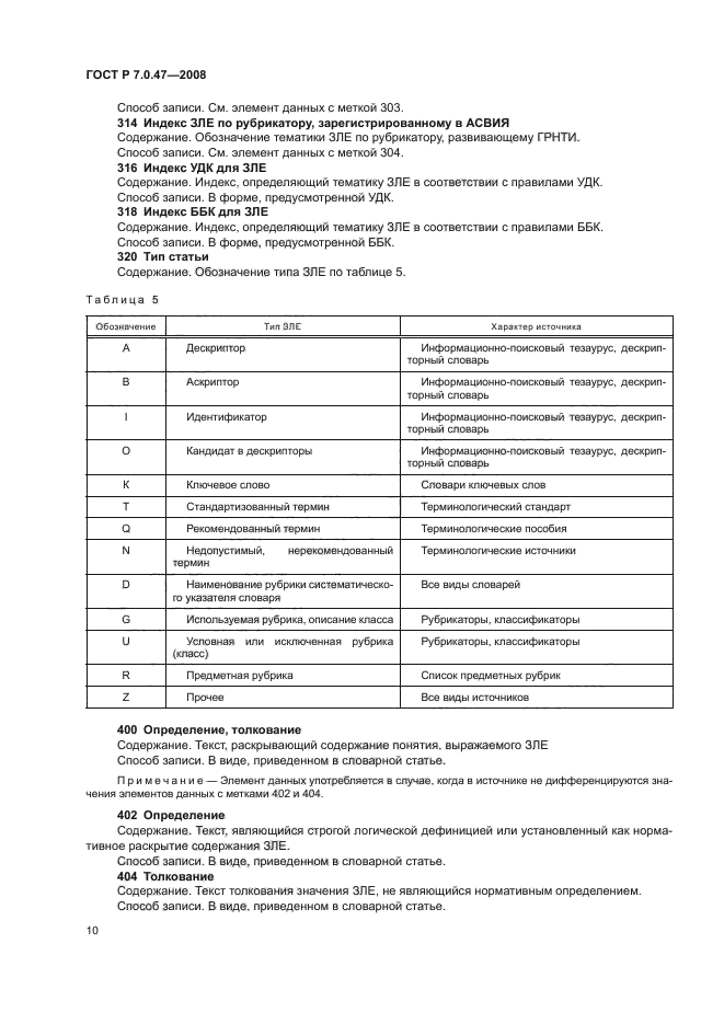 ГОСТ Р 7.0.47-2008