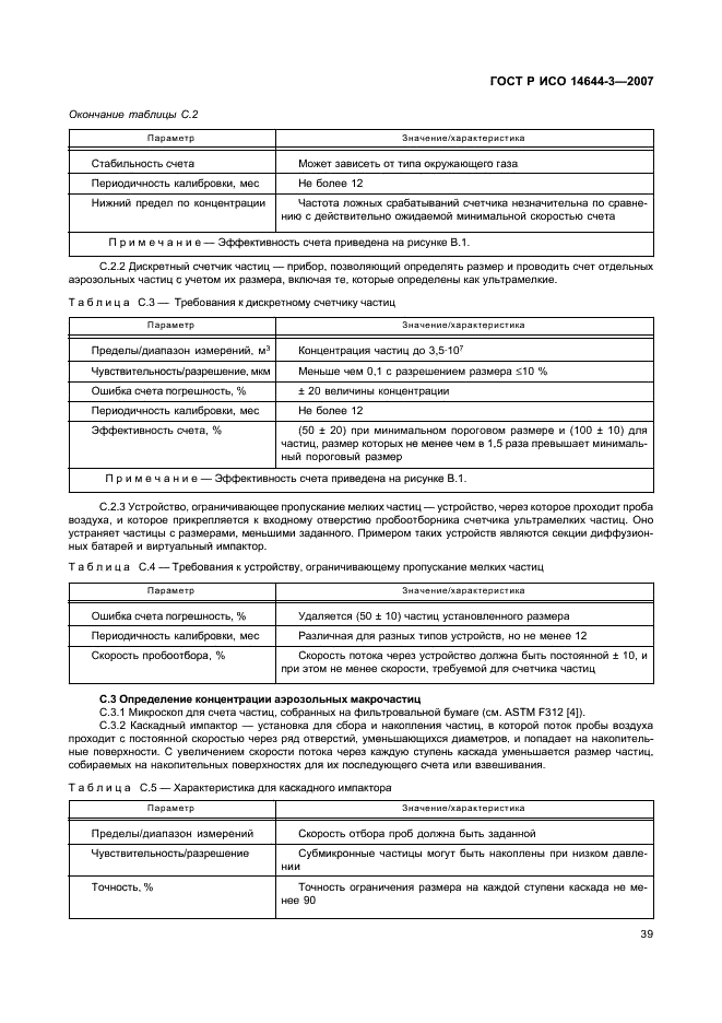 ГОСТ Р ИСО 14644-3-2007