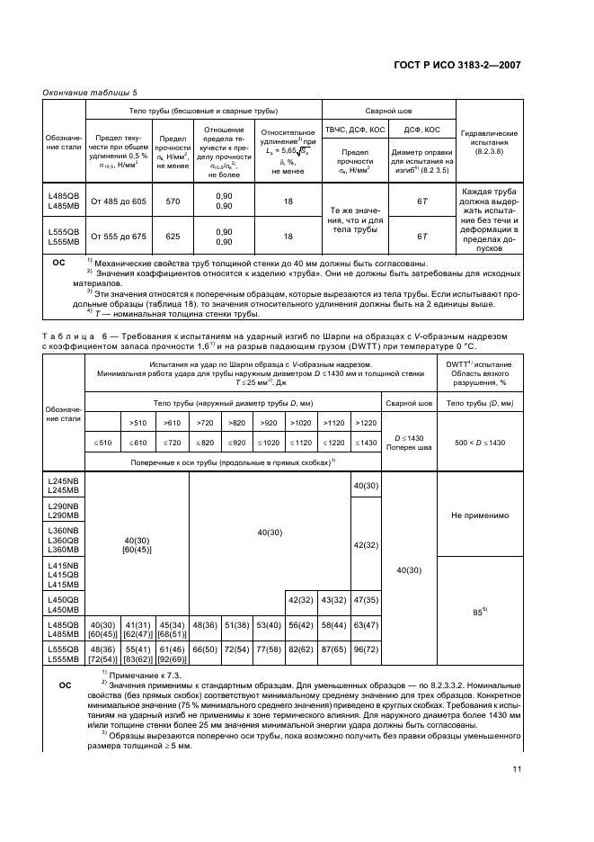 ГОСТ Р ИСО 3183-2-2007