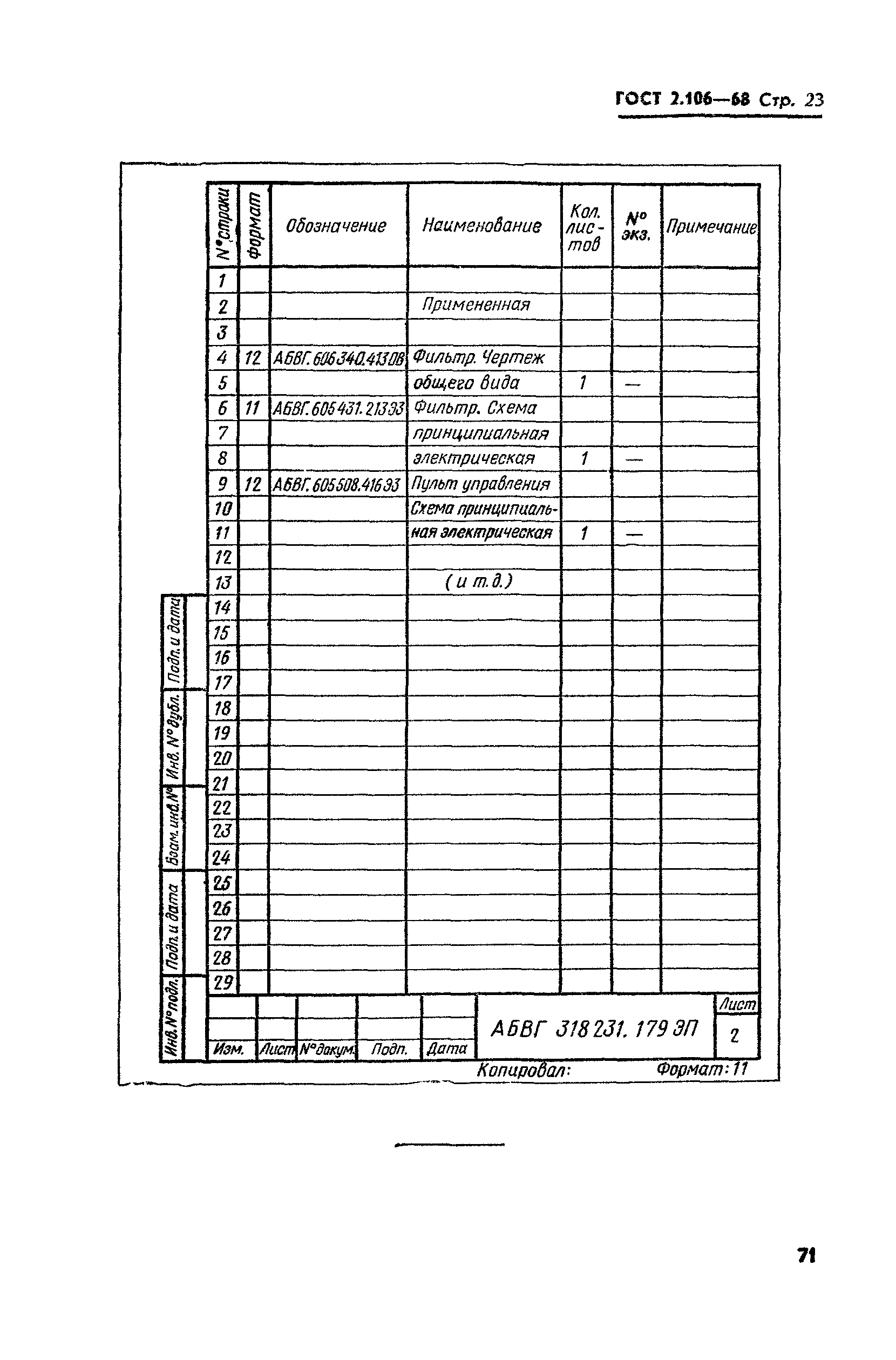 ГОСТ 2.106-68