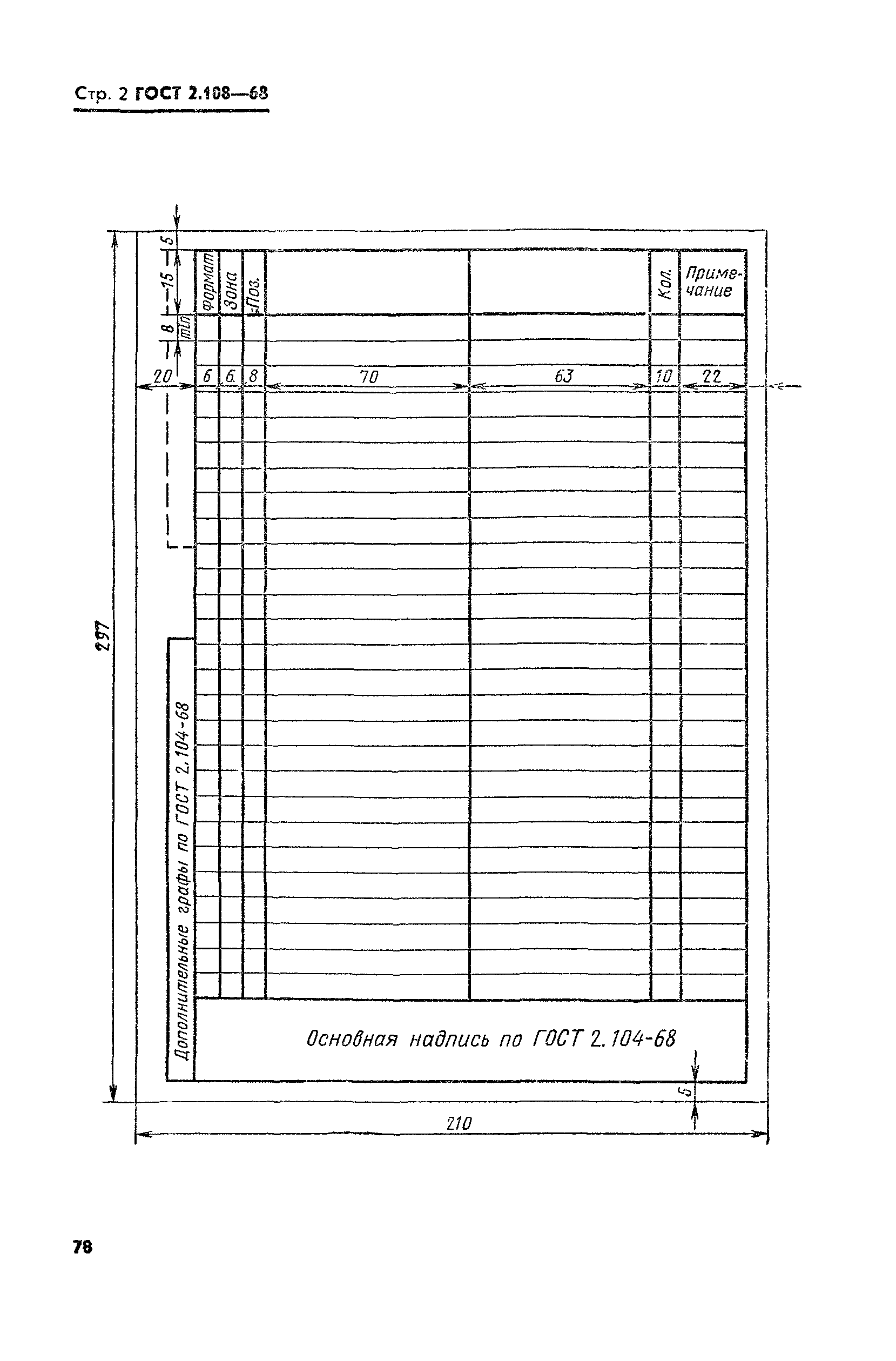 ГОСТ 2.108-68