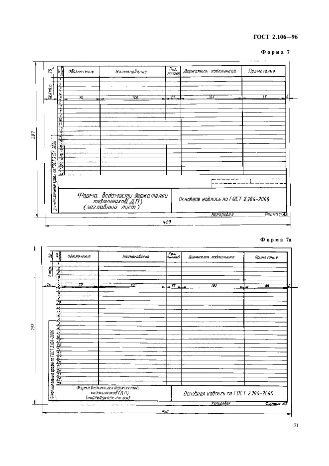 ГОСТ 2.106-96