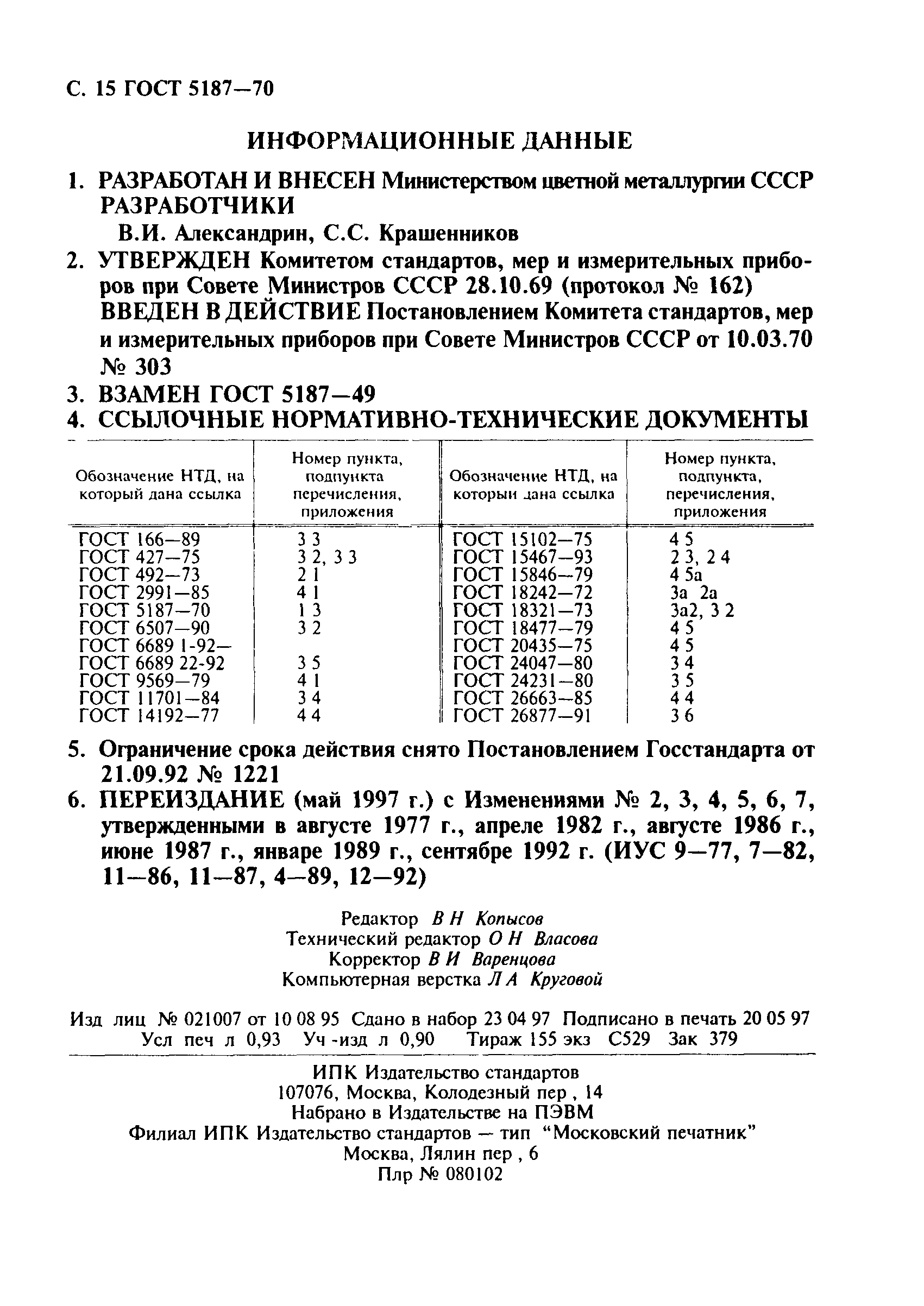 ГОСТ 5187-70