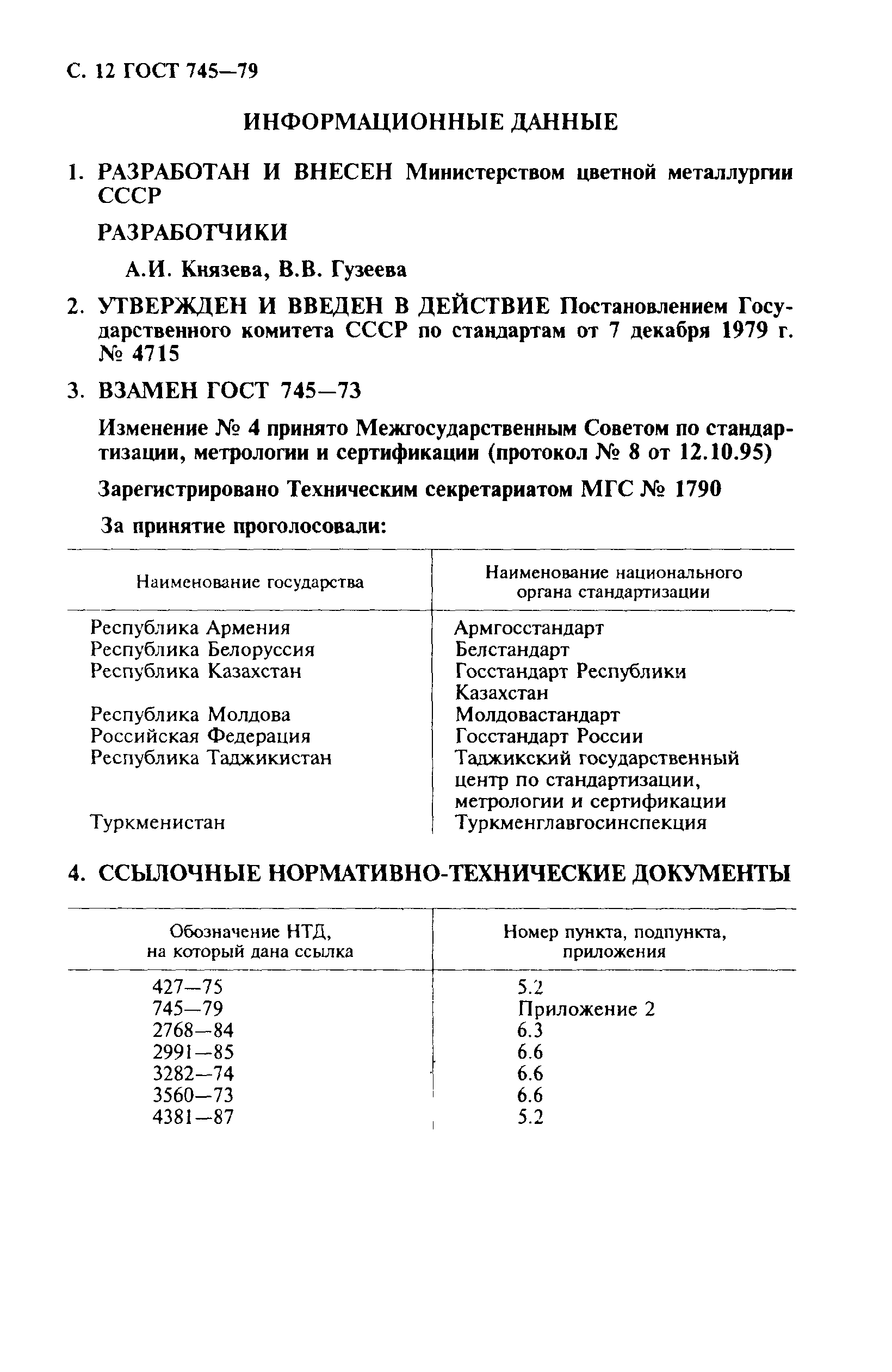 ГОСТ 745-79