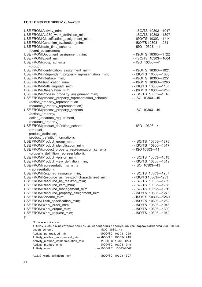 ГОСТ Р ИСО/ТС 10303-1287-2008