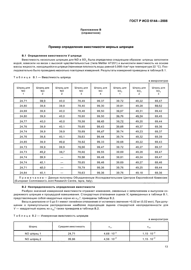 ГОСТ Р ИСО 6144-2008