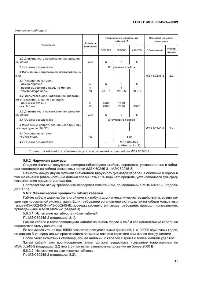 ГОСТ Р МЭК 60245-1-2009