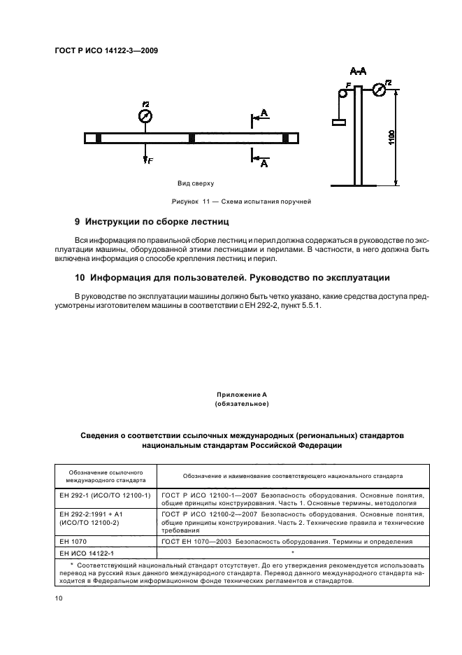 ГОСТ Р ИСО 14122-3-2009