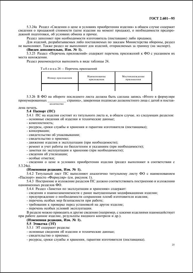 ГОСТ 2.601-95