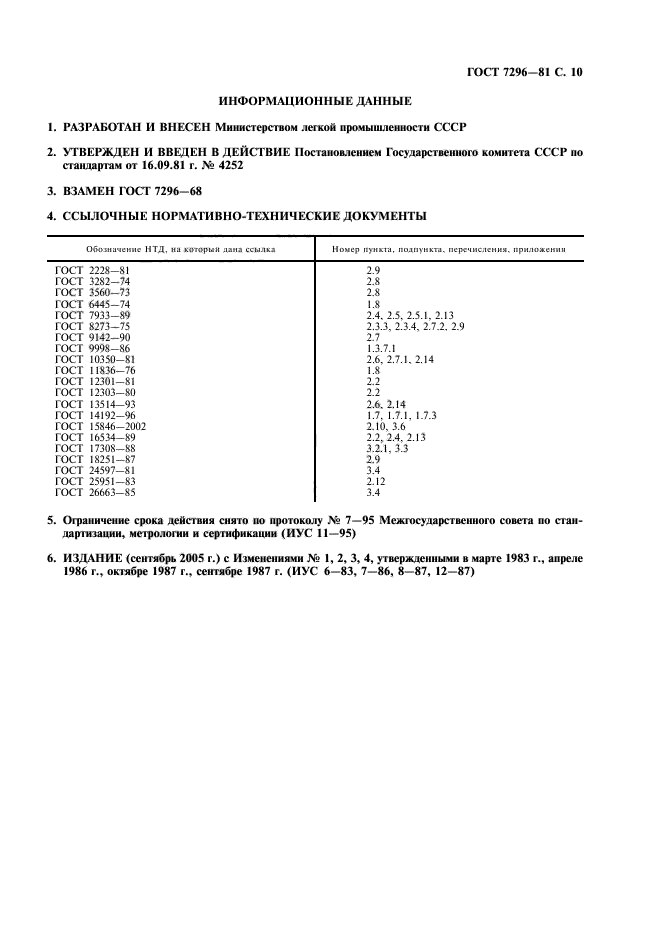 ГОСТ 7296-81