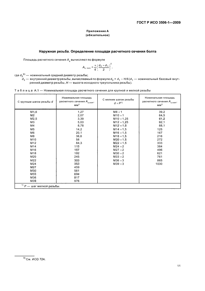 ГОСТ Р ИСО 3506-1-2009