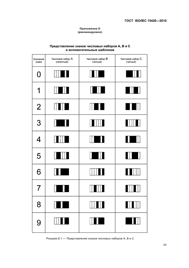 ГОСТ ISO/IEC 15420-2010