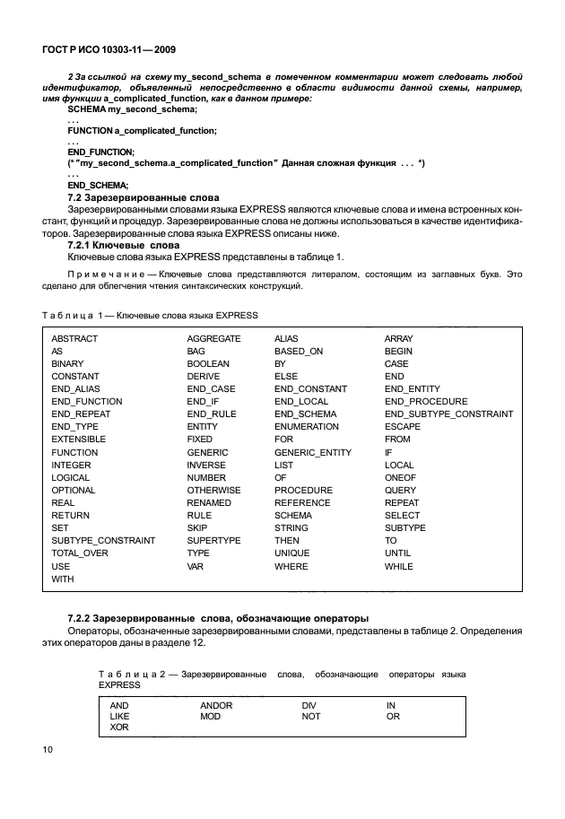 ГОСТ Р ИСО 10303-11-2009