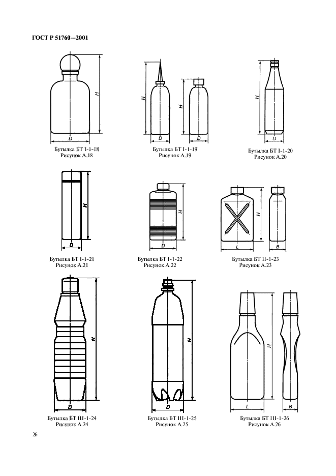 Скачать ГОСТ Р 51760-2001 Тара Потребительская Полимерная. Общие.