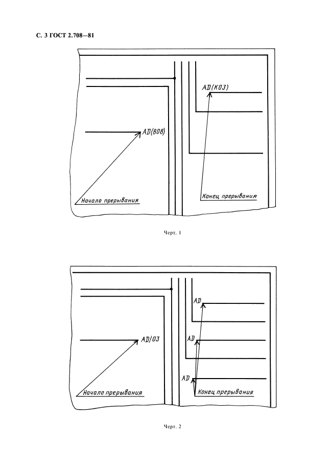 ГОСТ 2.708-81