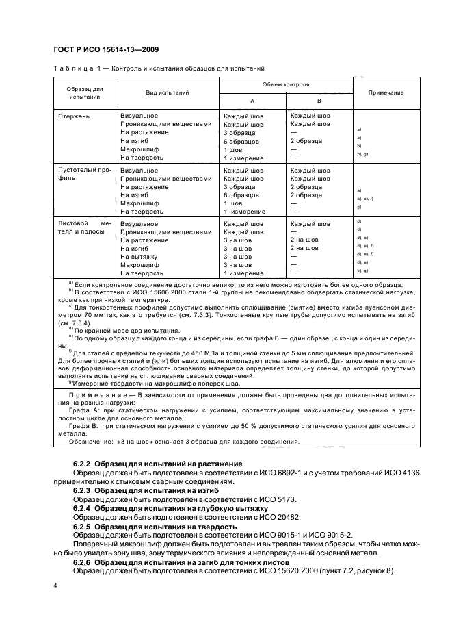 ГОСТ Р ИСО 15614-13-2009