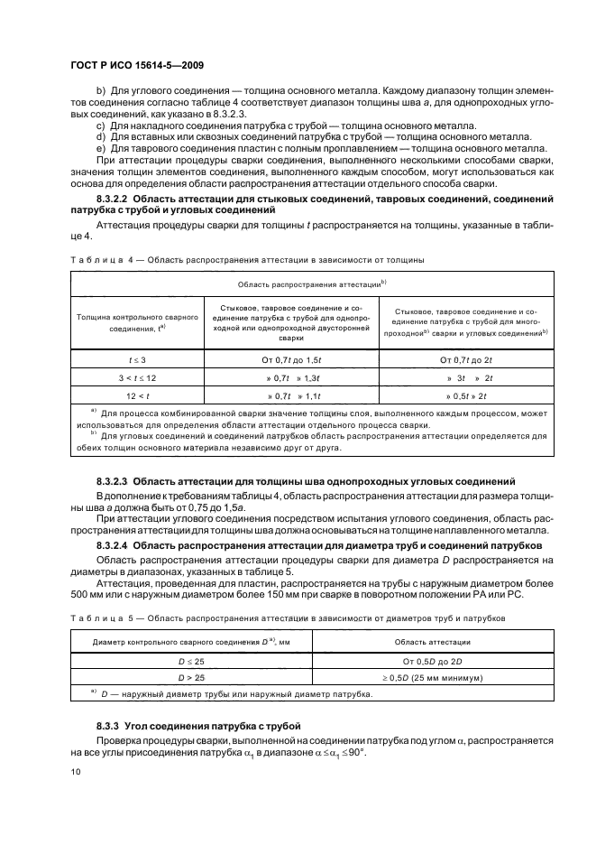 ГОСТ Р ИСО 15614-5-2009