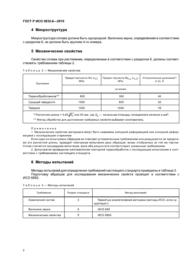 ГОСТ Р ИСО 5832-6-2010