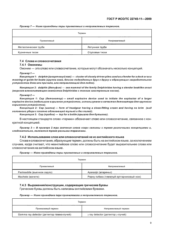 ГОСТ Р ИСО/ТС 22745-11-2009