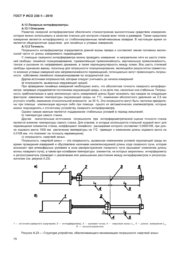 ГОСТ Р ИСО 230-1-2010