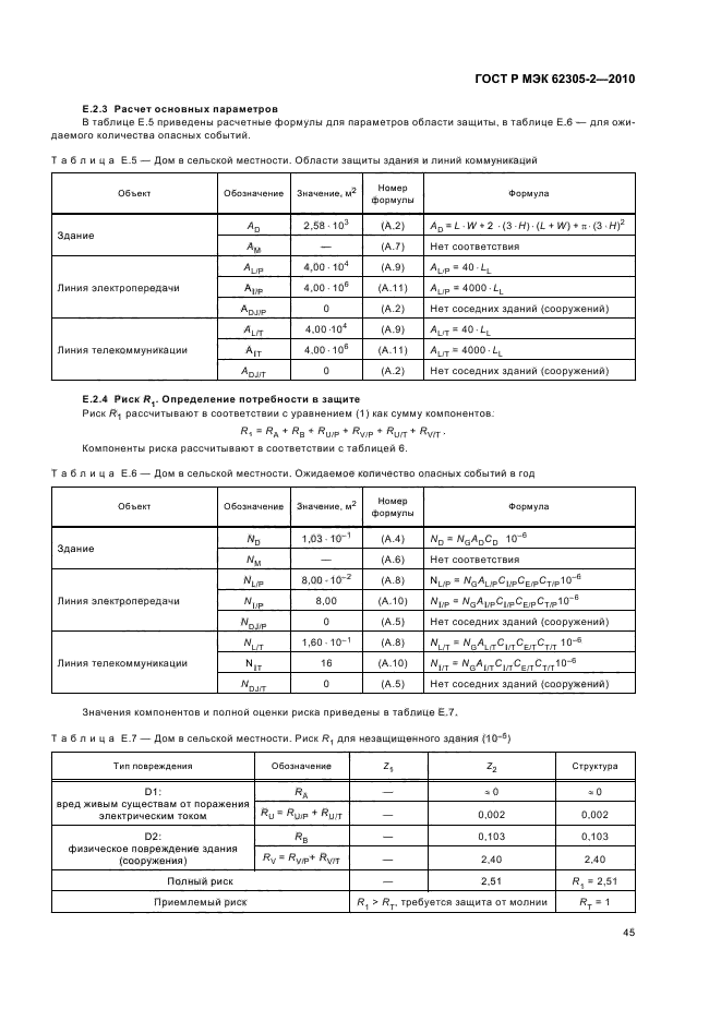 ГОСТ Р МЭК 62305-2-2010