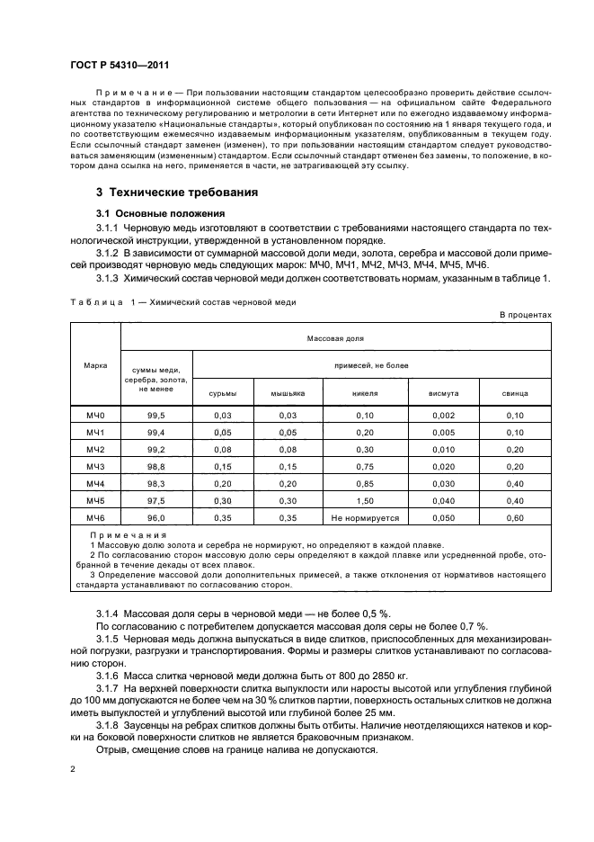 ГОСТ Р 54310-2011