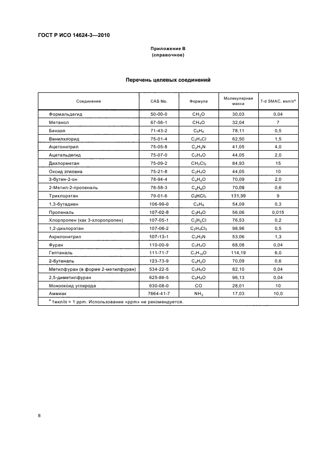 ГОСТ Р ИСО 14624-3-2010