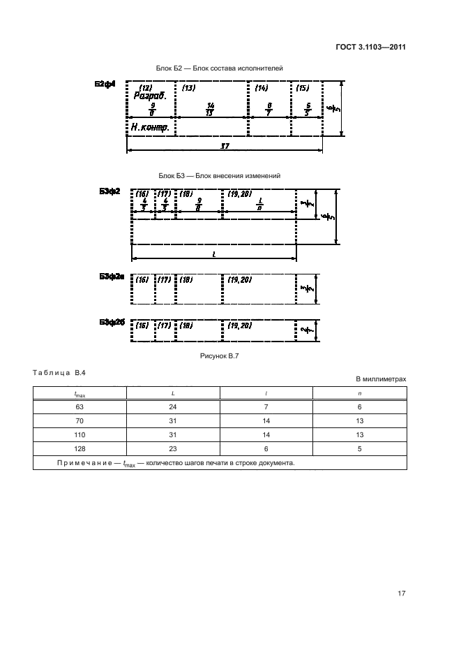 ГОСТ 3.1103-2011