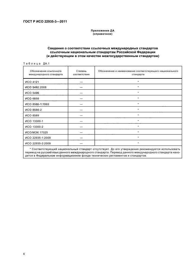 ГОСТ Р ИСО 22935-3-2011