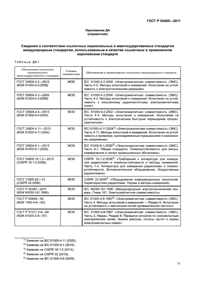 ГОСТ Р 54485-2011