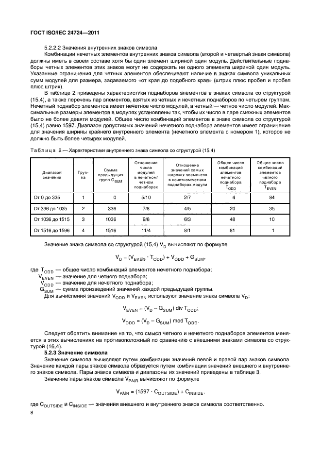 ГОСТ ISO/IEC 24724-2011