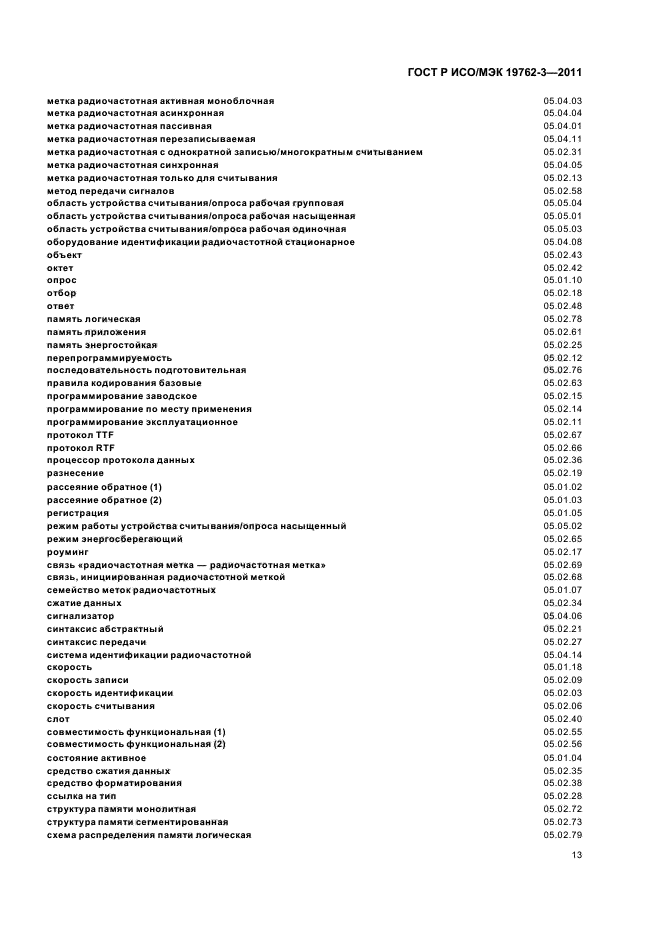 ГОСТ Р ИСО/МЭК 19762-3-2011