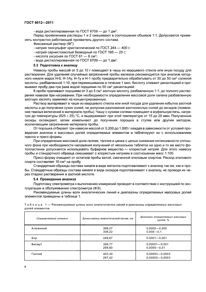 ГОСТ 6012-2011