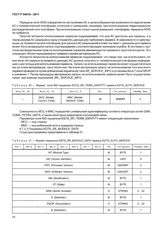 ГОСТ Р 54619-2011