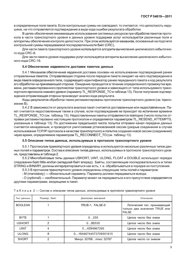 ГОСТ Р 54619-2011