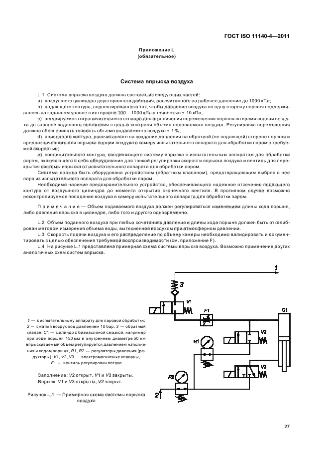 ГОСТ ISO 11140-4-2011