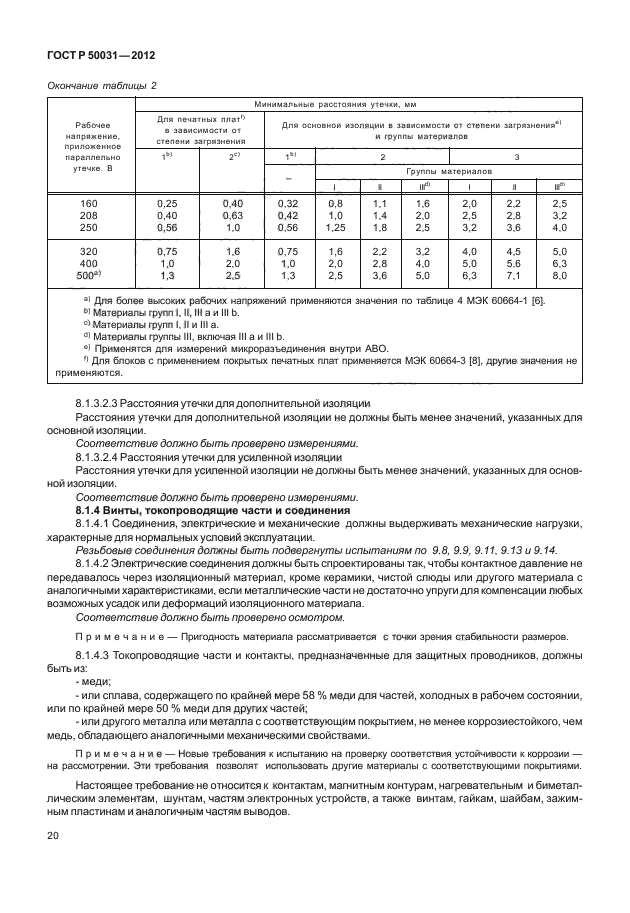 ГОСТ Р 50031-2012