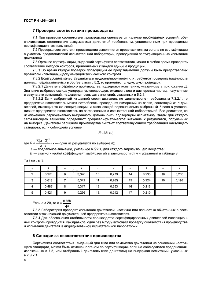 ГОСТ Р 41.96-2011