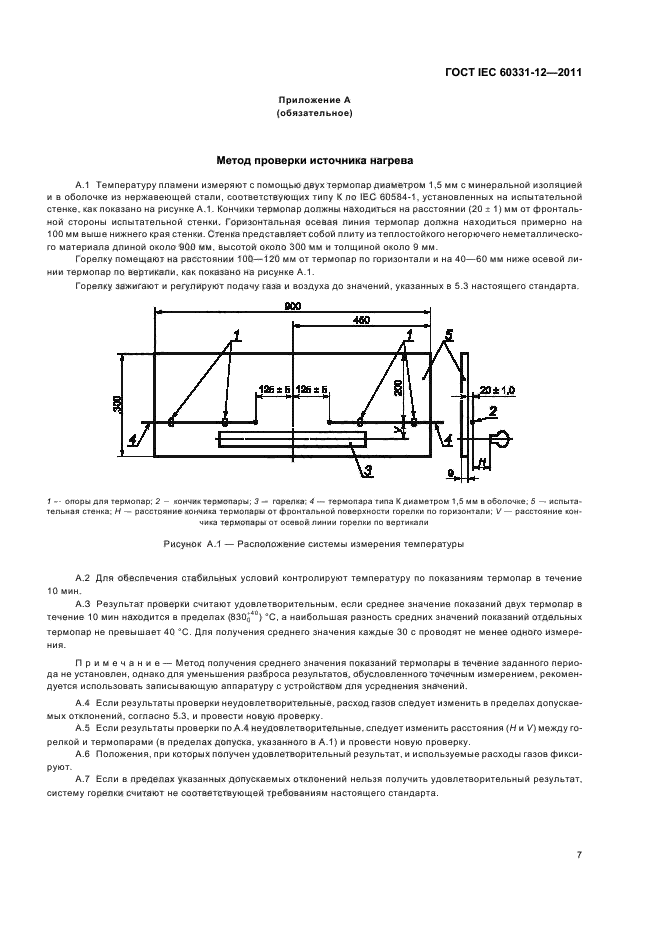 ГОСТ IEC 60331-12-2011