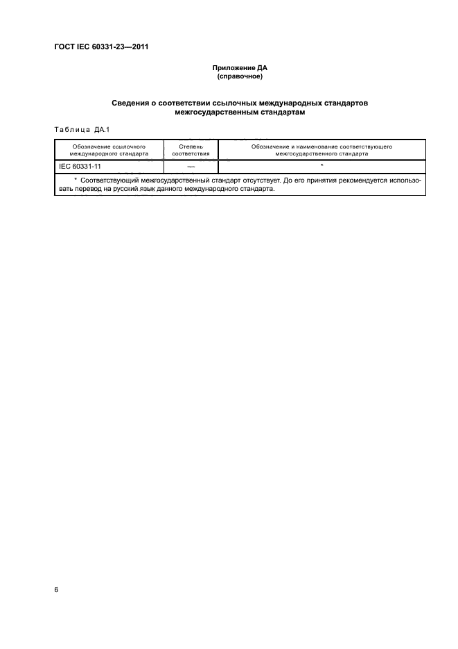 ГОСТ IEC 60331-23-2011