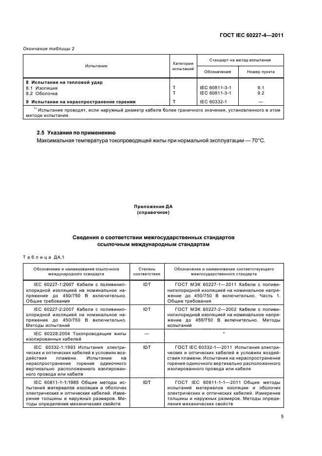 ГОСТ IEC 60227-4-2011