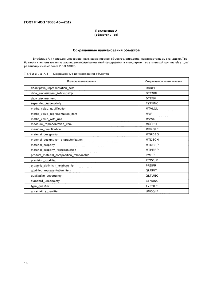 ГОСТ Р ИСО 10303-45-2012