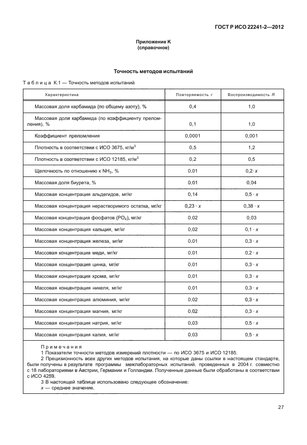 ГОСТ Р ИСО 22241-2-2012