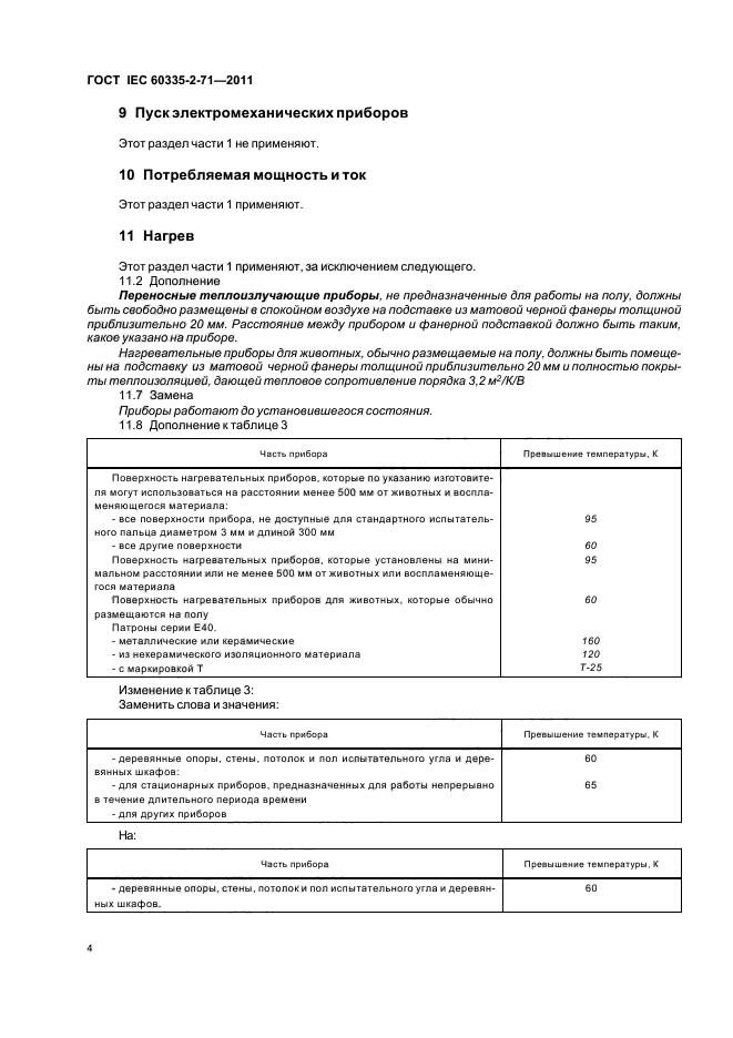 ГОСТ IEC 60335-2-71-2011