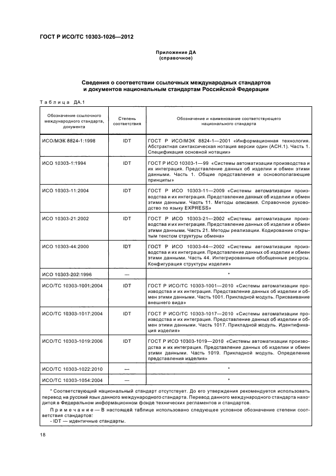 ГОСТ Р ИСО/ТС 10303-1026-2012