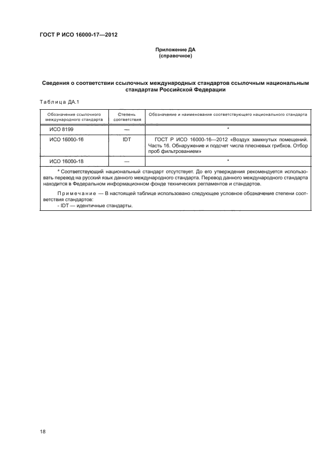 ГОСТ Р ИСО 16000-17-2012