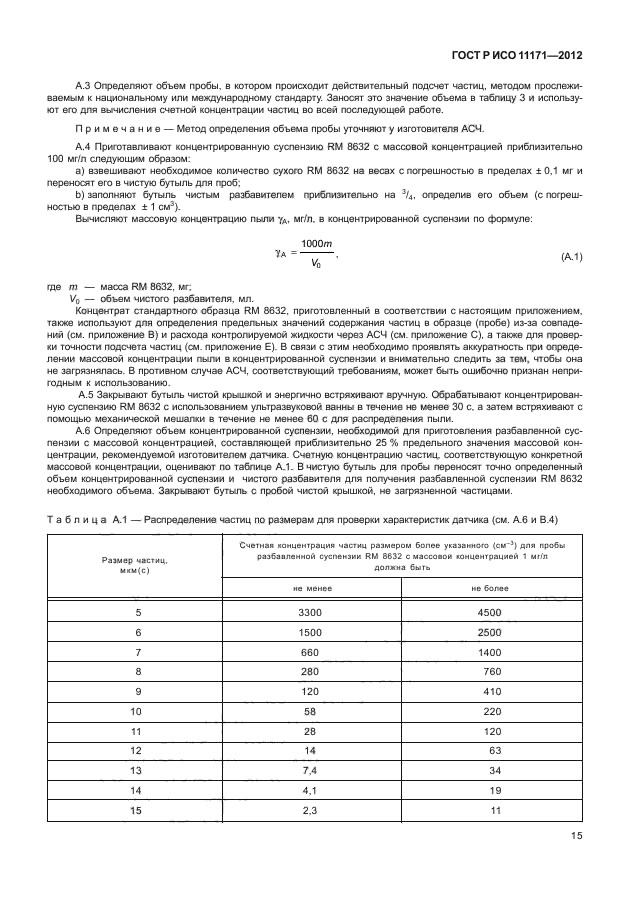 ГОСТ Р ИСО 11171-2012