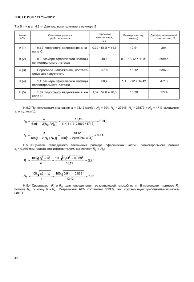 ГОСТ Р ИСО 11171-2012