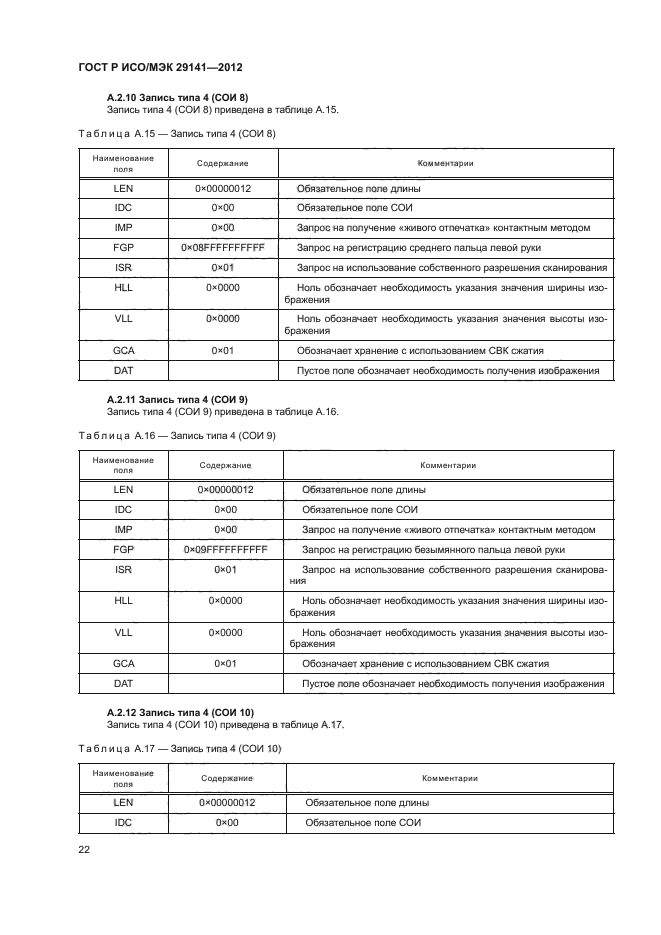 ГОСТ Р ИСО/МЭК 29141-2012